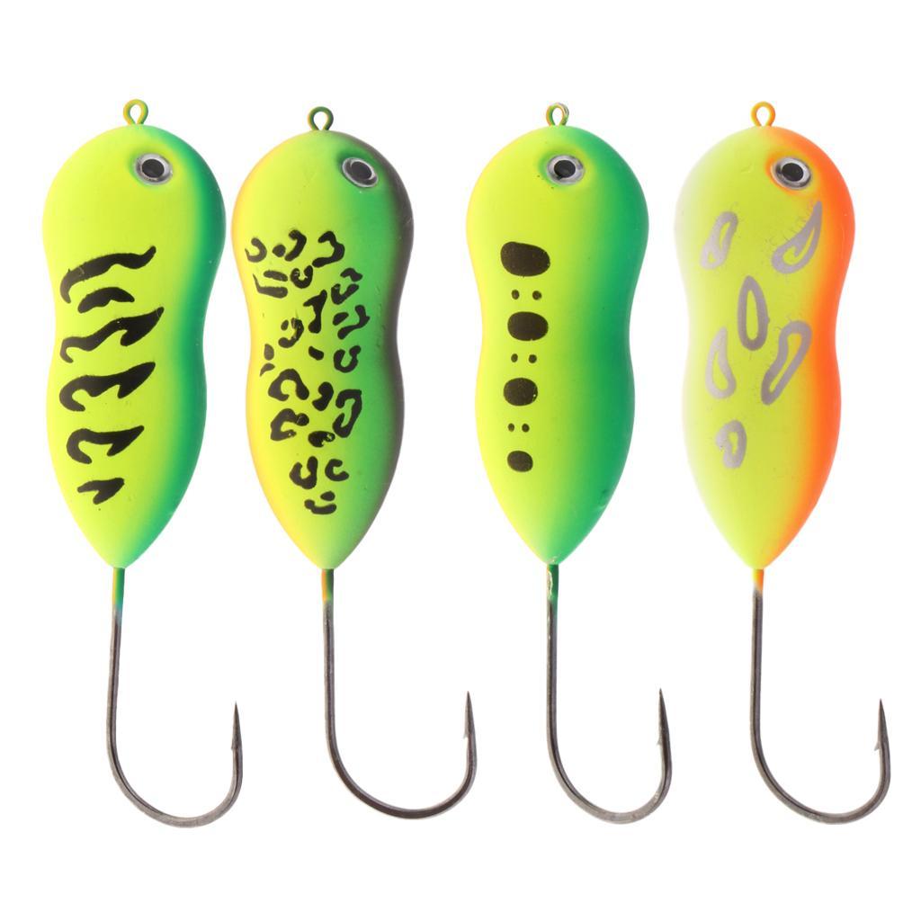 Floating Fishing Lure Hard Bait Crankbaits Swimbaits Gourd Shaped with Single Hook