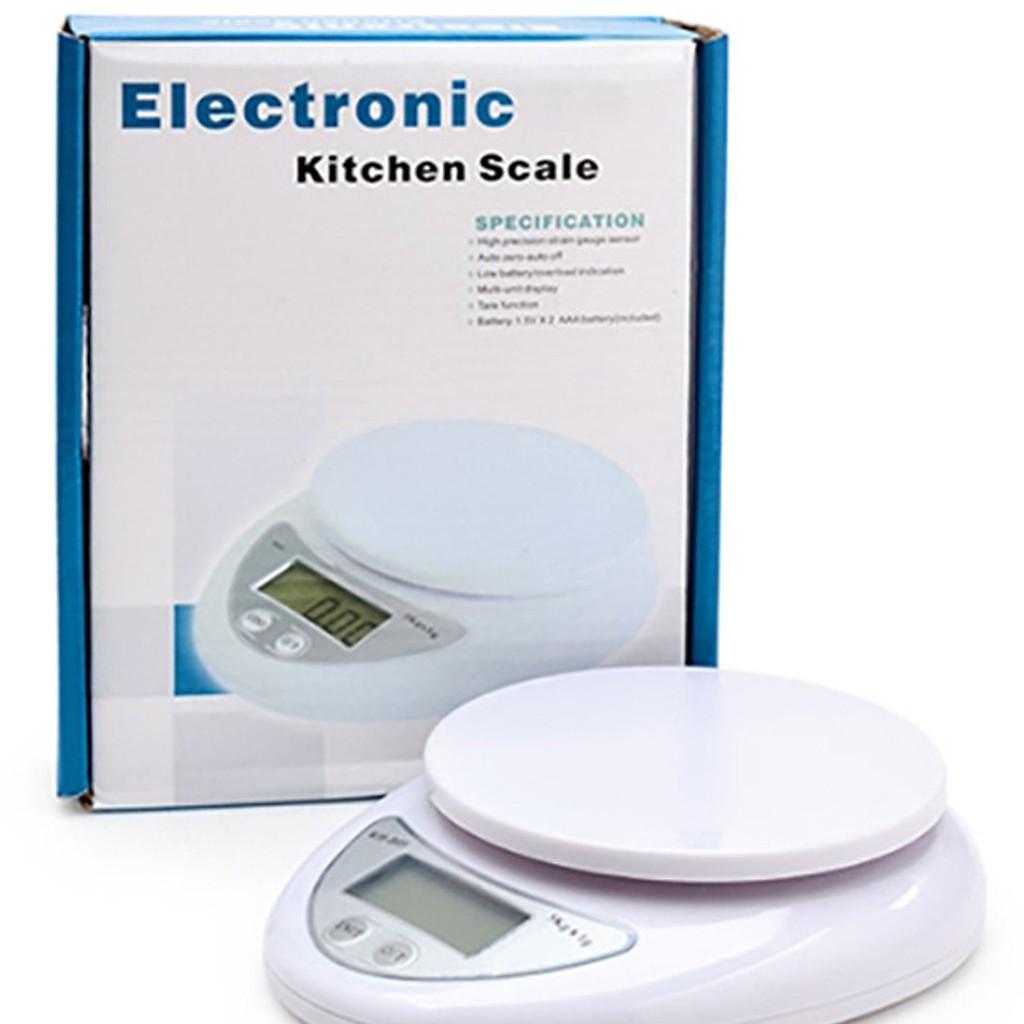 (hàng hót)Cân Tiểu Ly 5 Kg Electronic Kitchen Scale – cân thực phẩm gia vị nhà bếp tiện dụng