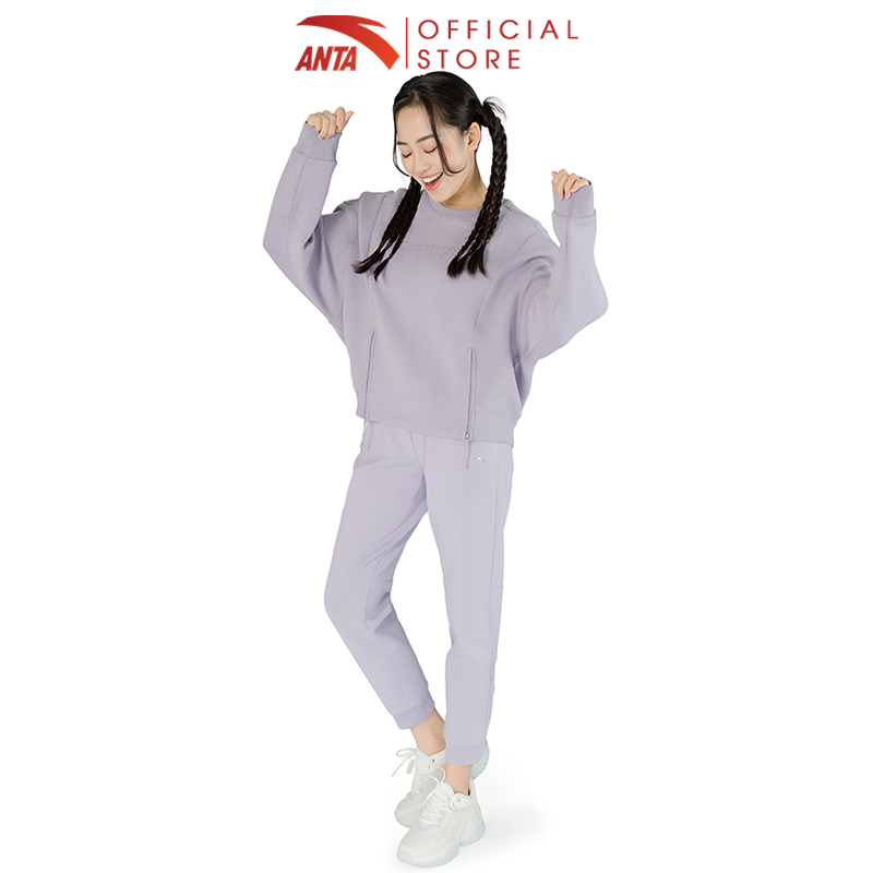 Áo sweater thể thao nữ A-SPORTS SHAPE Anta 862237719