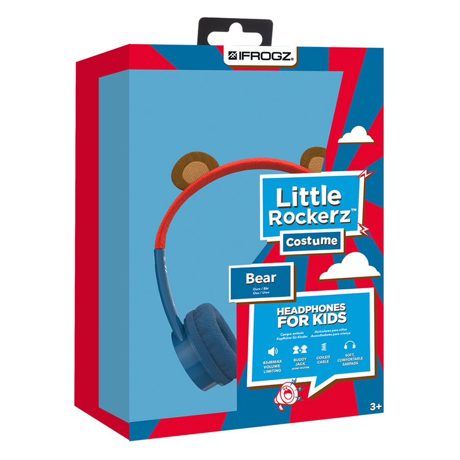 Tai Nghe Có Dây Chụp Tai On-ear iFrogz Little Rockerz Costume