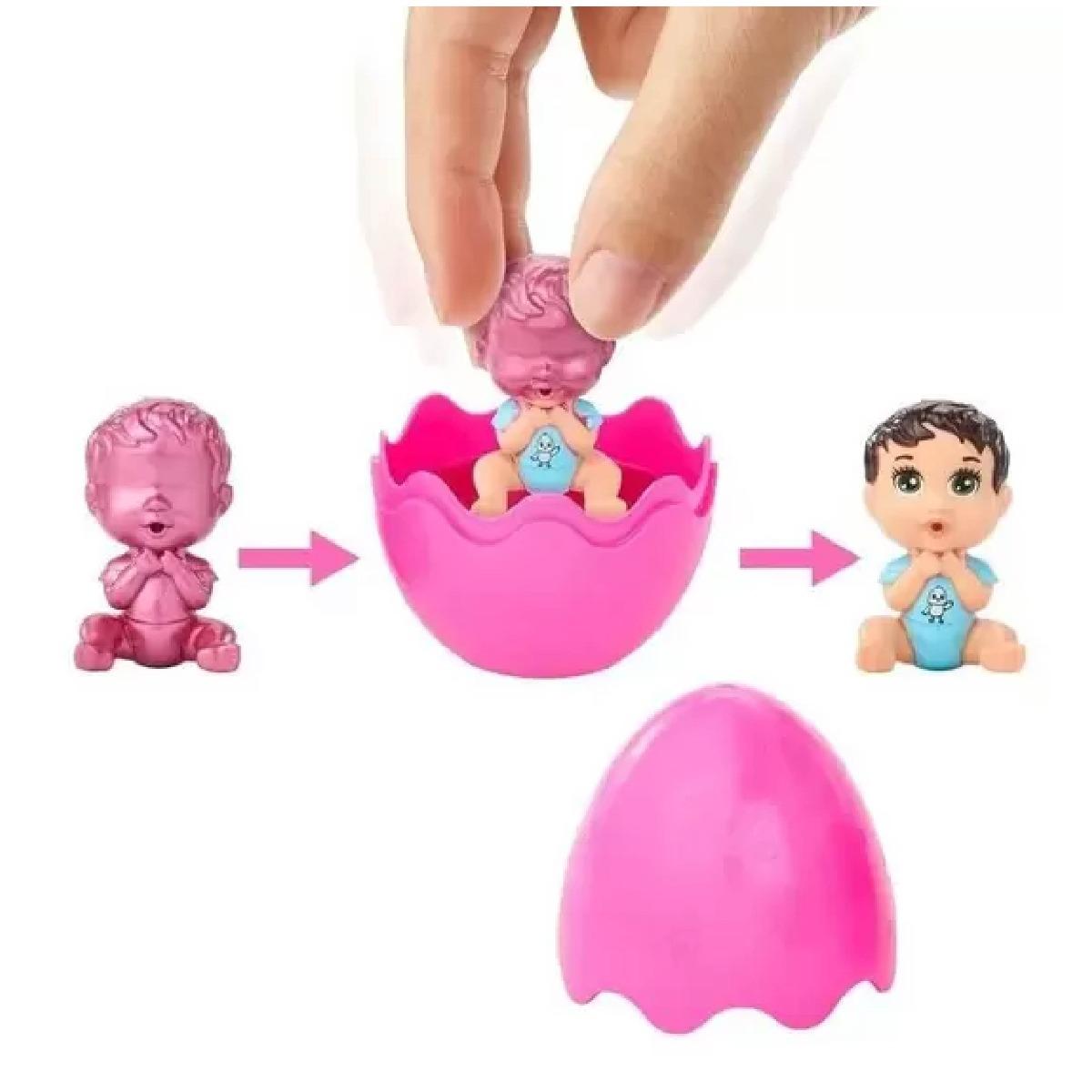 Đồ Chơi Búp Bê Barbie Babies Đổi Màu - Phiên Bản Trứng Phục Sinh HJX67