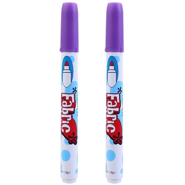 Vỉ 2 Bút Vẽ Trên Vải - Marvy-D-4236 - Tím Đậm