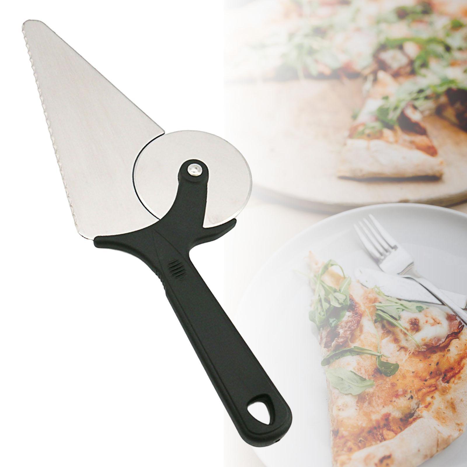 Pizza Cutter Kitchen Gadget Baking Accessories Pie Slice Slicer Server