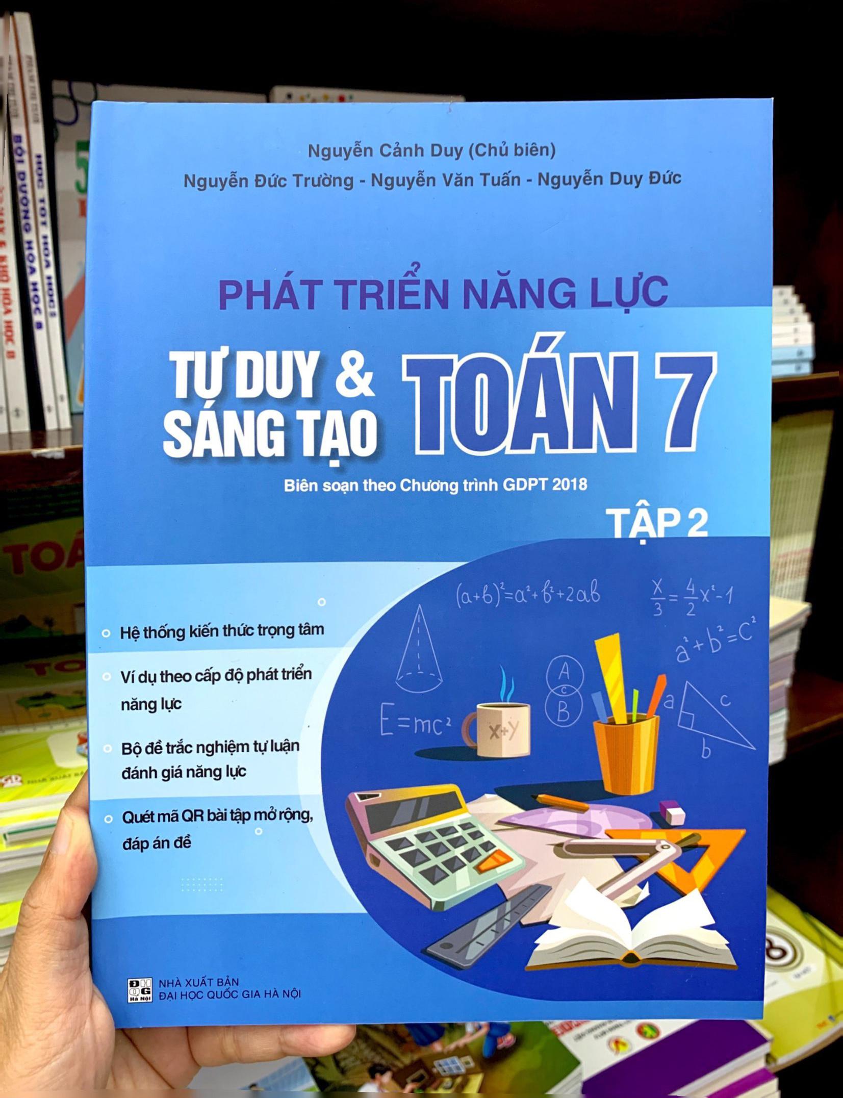 Phát Triển Năng Lực Tư Duy Và Sáng Tạo Toán 7 - Tập 2