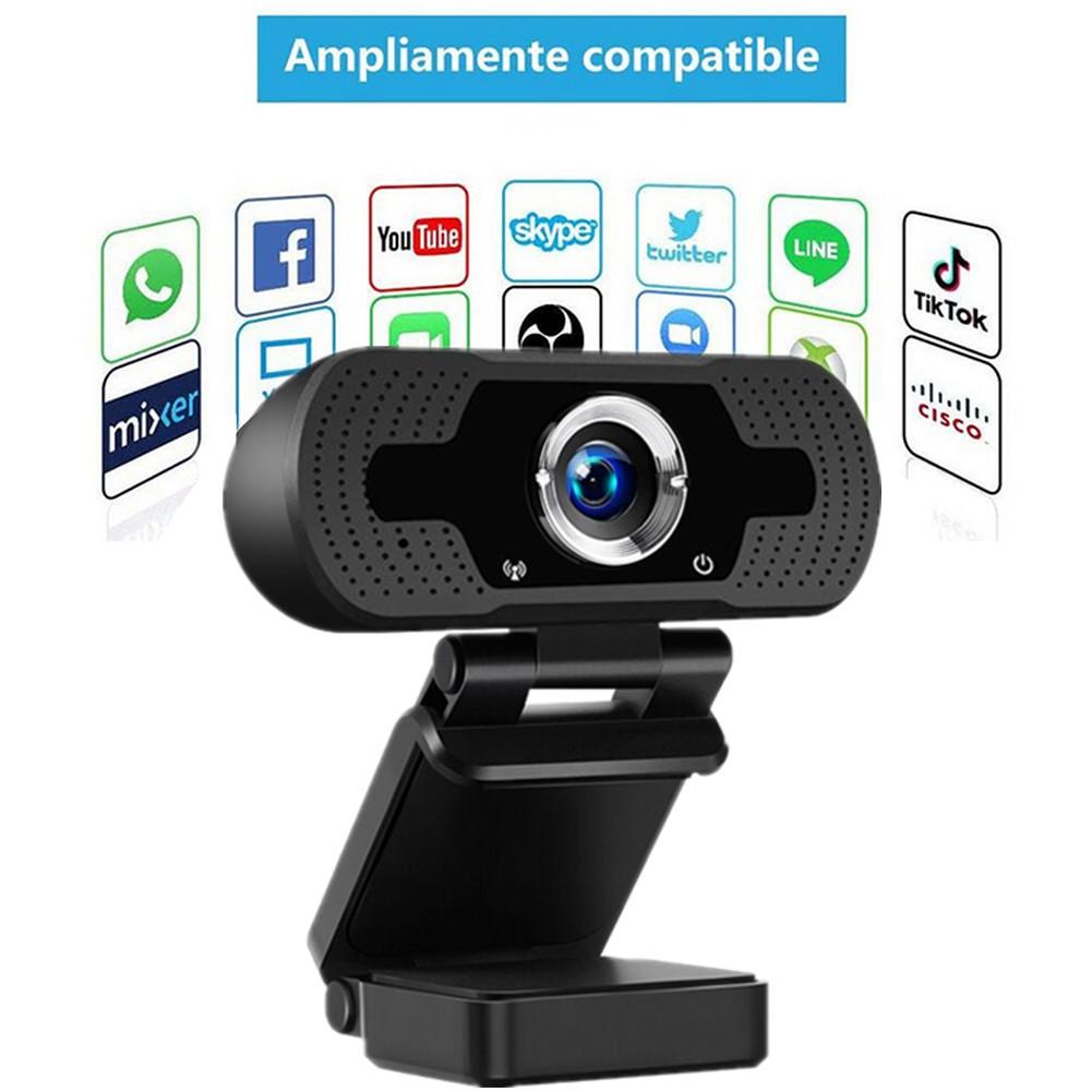 ️Webcam máy tính FullHD 1080p có Mic rõ nét - Thu hình cho máy tính, pc, TV, để bàn - Rõ nét - Chân thực W8