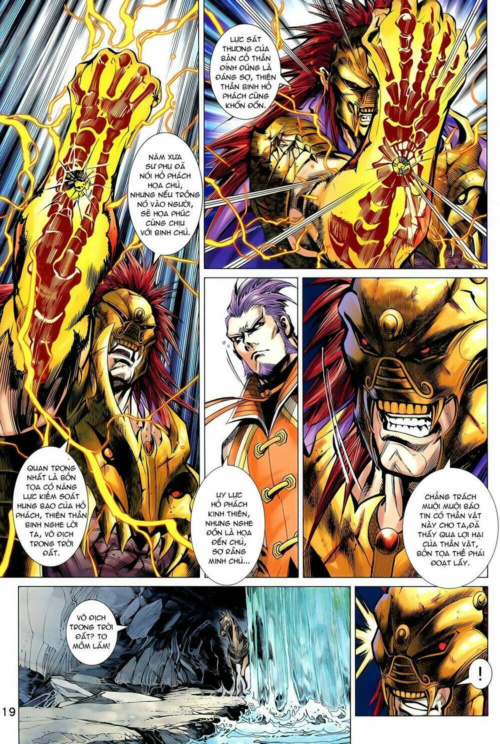 thần binh vấn thiên chapter 8 19