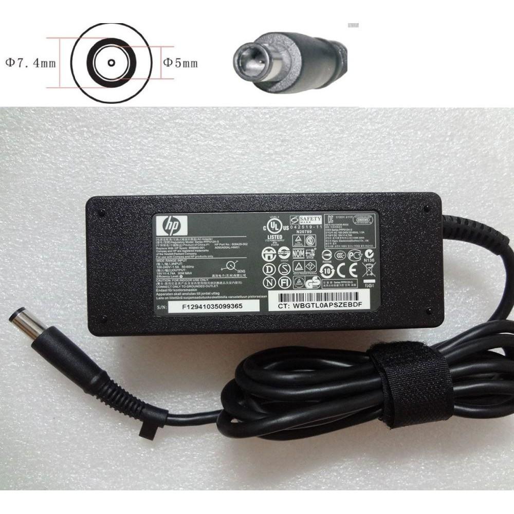 (ADAPTER) SẠC LAPTOP HP 19V-4.74A (90W) (Kim Lớn) kích thước đầu ghim 7.4 x 5.0 mm