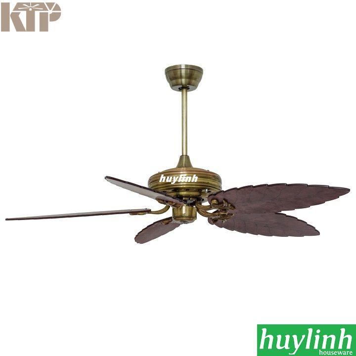 Quạt trần cánh gỗ hình lá Kim Thuận Phong KTP BT08 - hàng chính hãng