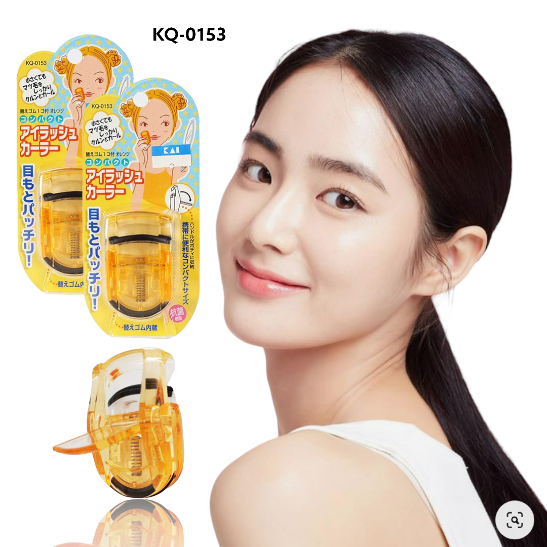 Uốn Cong Mi Thân Nhựa Kai Beauty Care KQ-0153 (Màu Vàng)