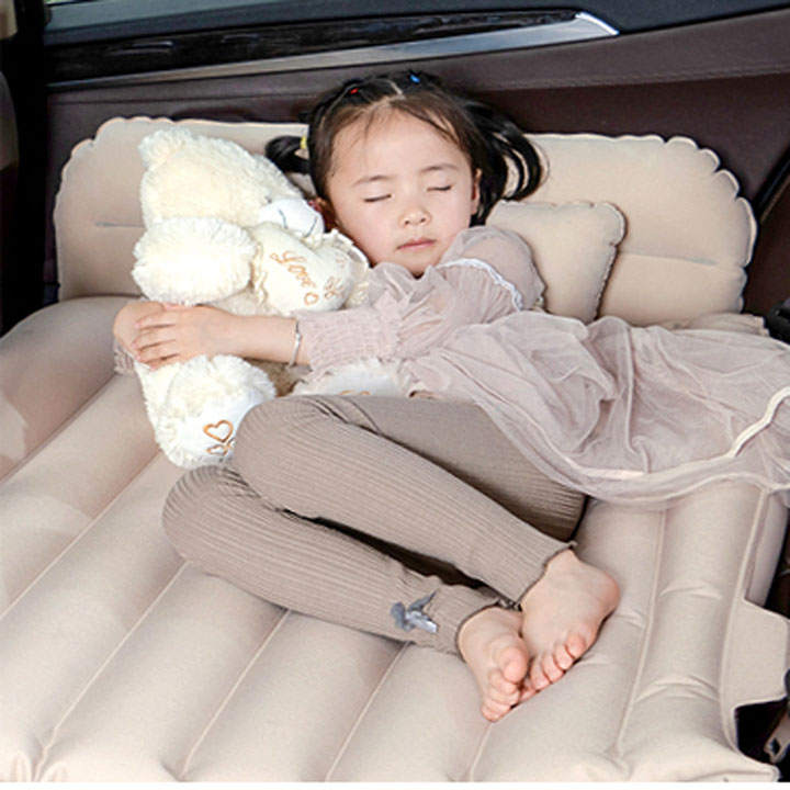 Đệm Hơi Ô Tô Cao Cấp, Giường Hơi Ô Tô + Tặng 3 Bàn Chải Đánh Răng