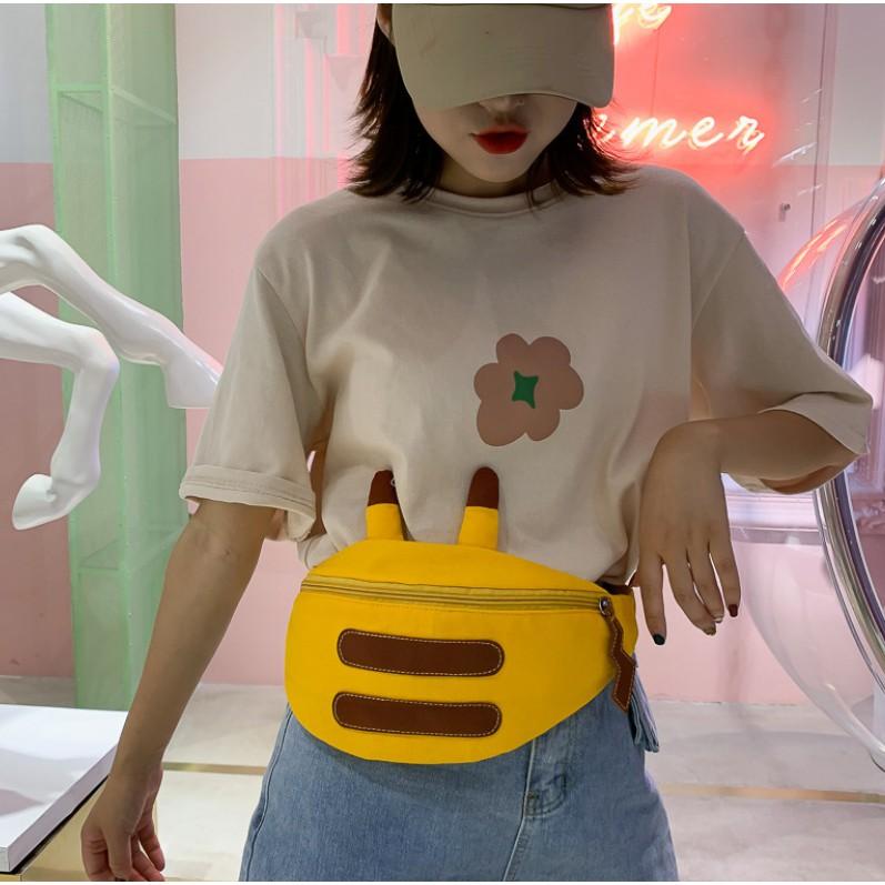 Túi đeo chéo túi đeo bao tử nam nữ hottrend PopoPanda T011_02