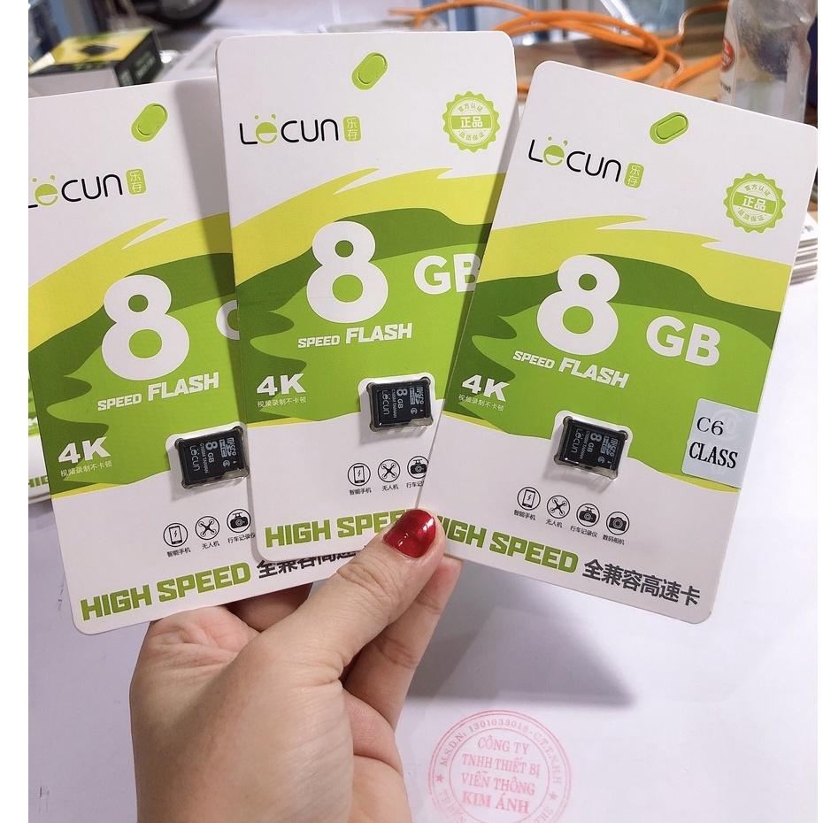 Thẻ Nhớ Lecun 8GB C6 CLASS Hàng Chính Hãng Bảo Hành 5 Năm - Thẻ Nhớ Micro SD