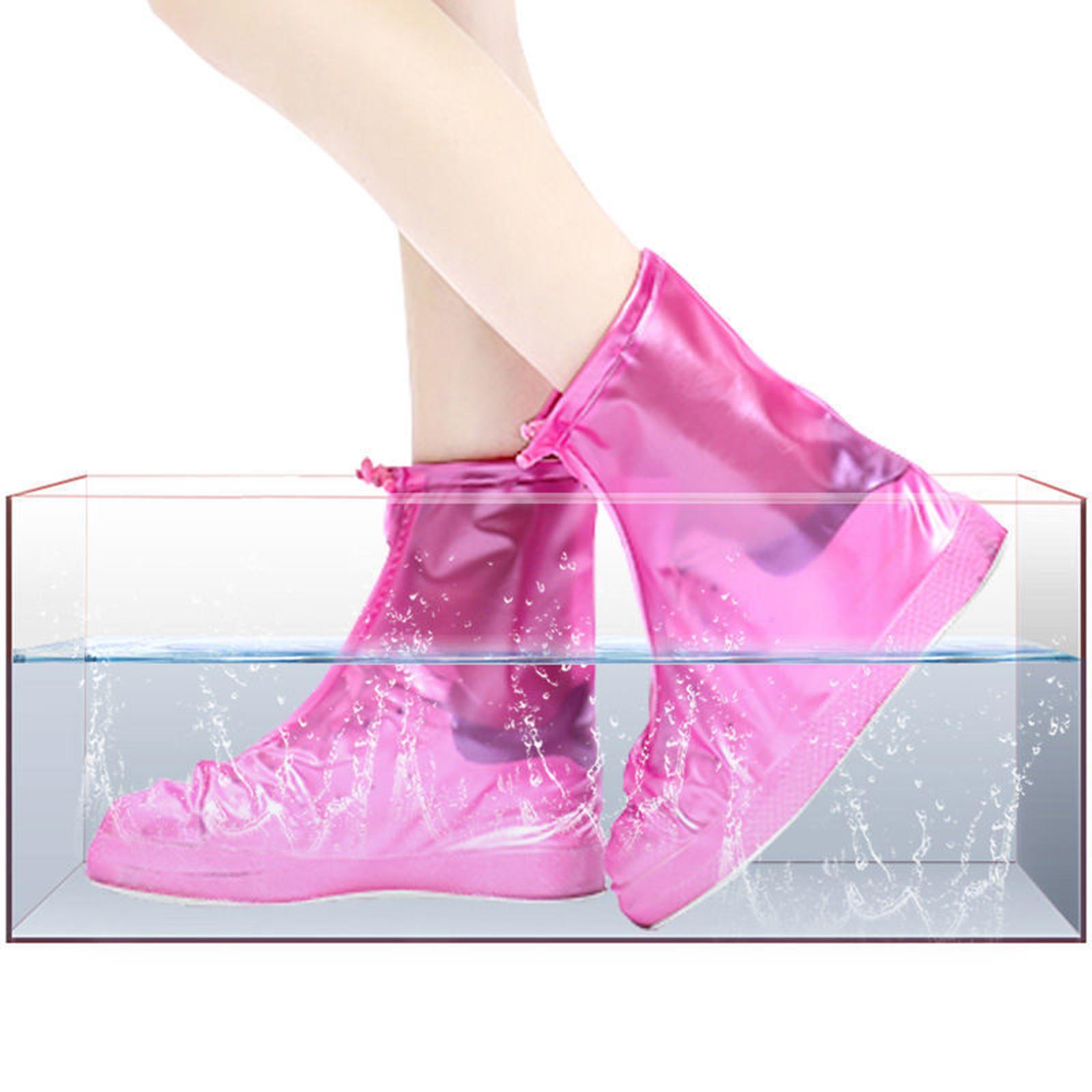 Waterproof Shoe covers rain Boots Cover Shoes Protector Anti Slip for Travel