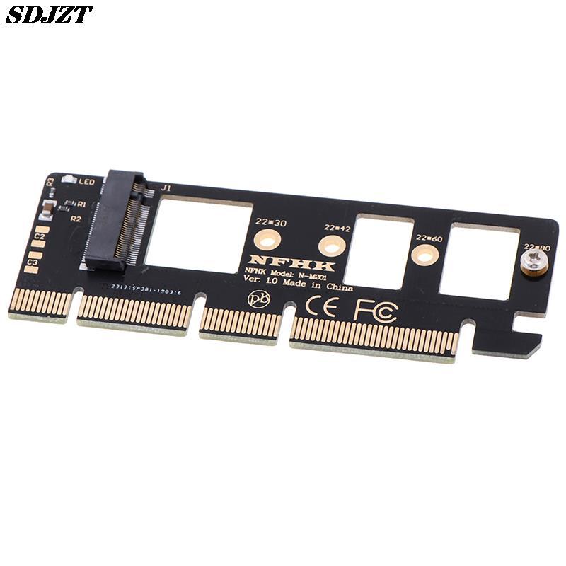 NGFF M Key M.2 NVME AHCI SSD sang PCI-E PCI Express 3.0 16x X4 Bộ chuyển đổi thẻ Riser cho XP941 SM951 PM951 A110 SSD