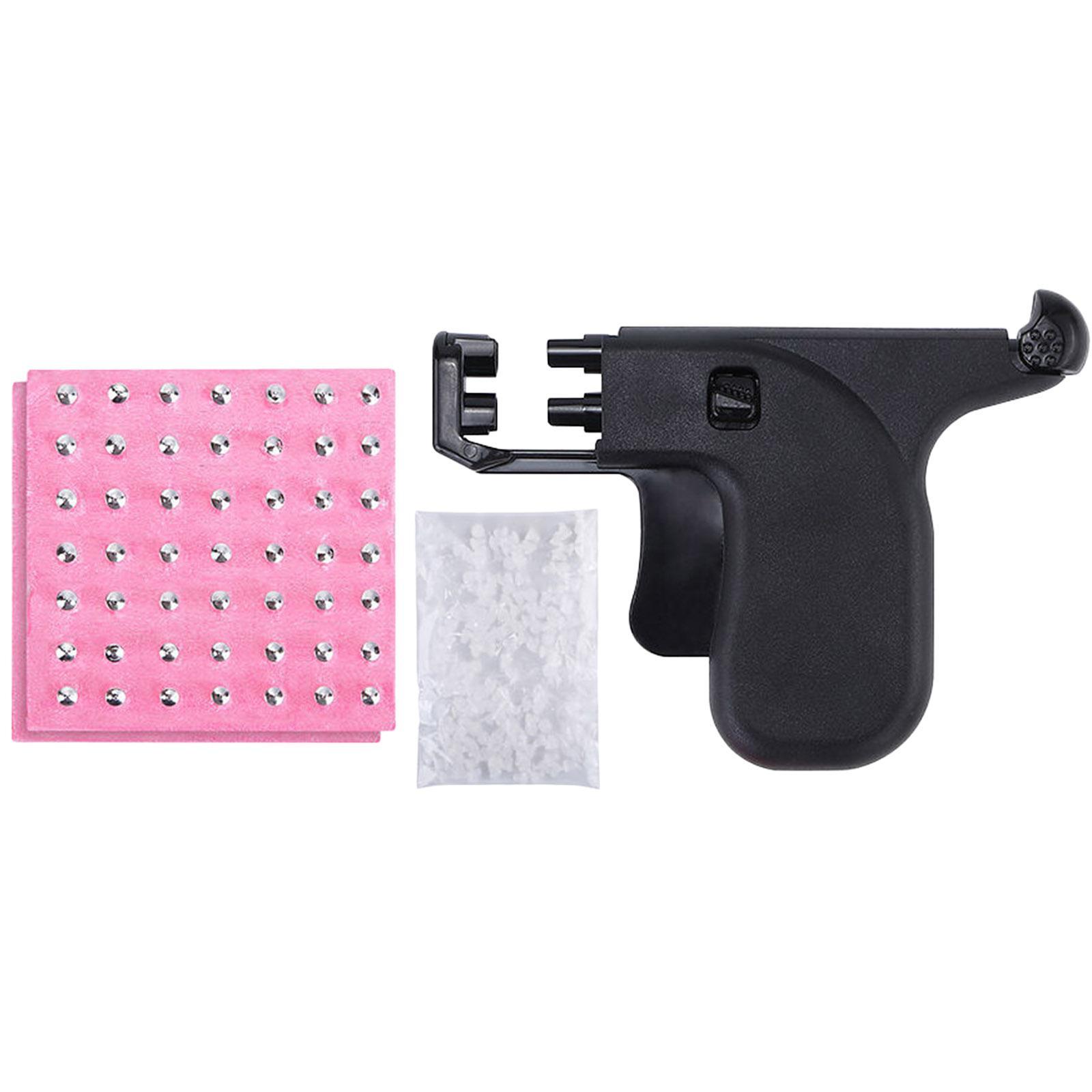Steel Ear Nose Navel   with 98pcs Earring Studs Tool Kit