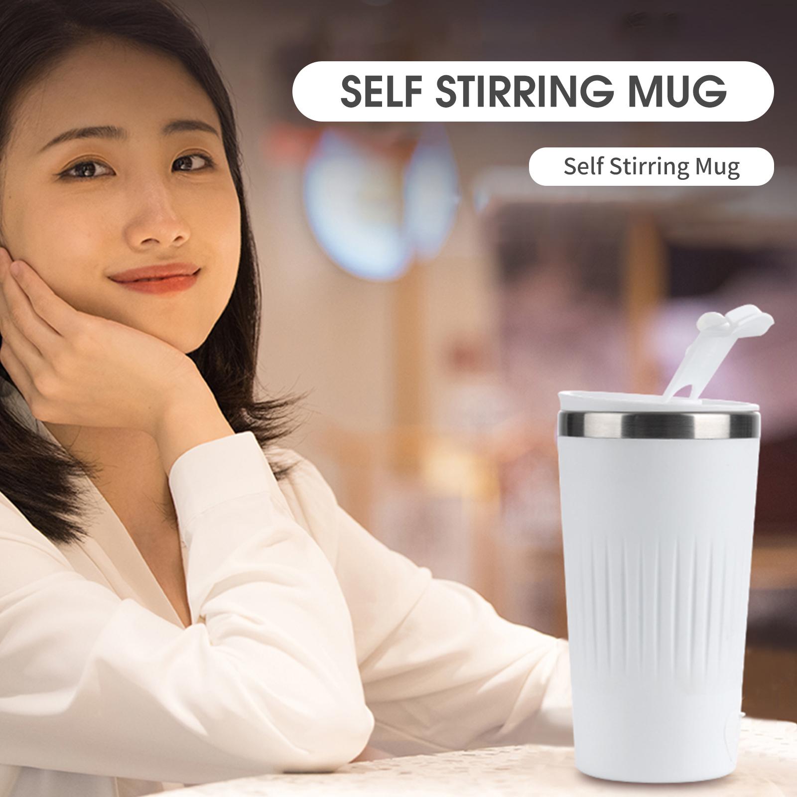 Cốc Tự Khuấy 300Ml Thép Không Gỉ Có Nắp 3 Tốc Độ Tự Động Khuấy Bằng Từ Tính