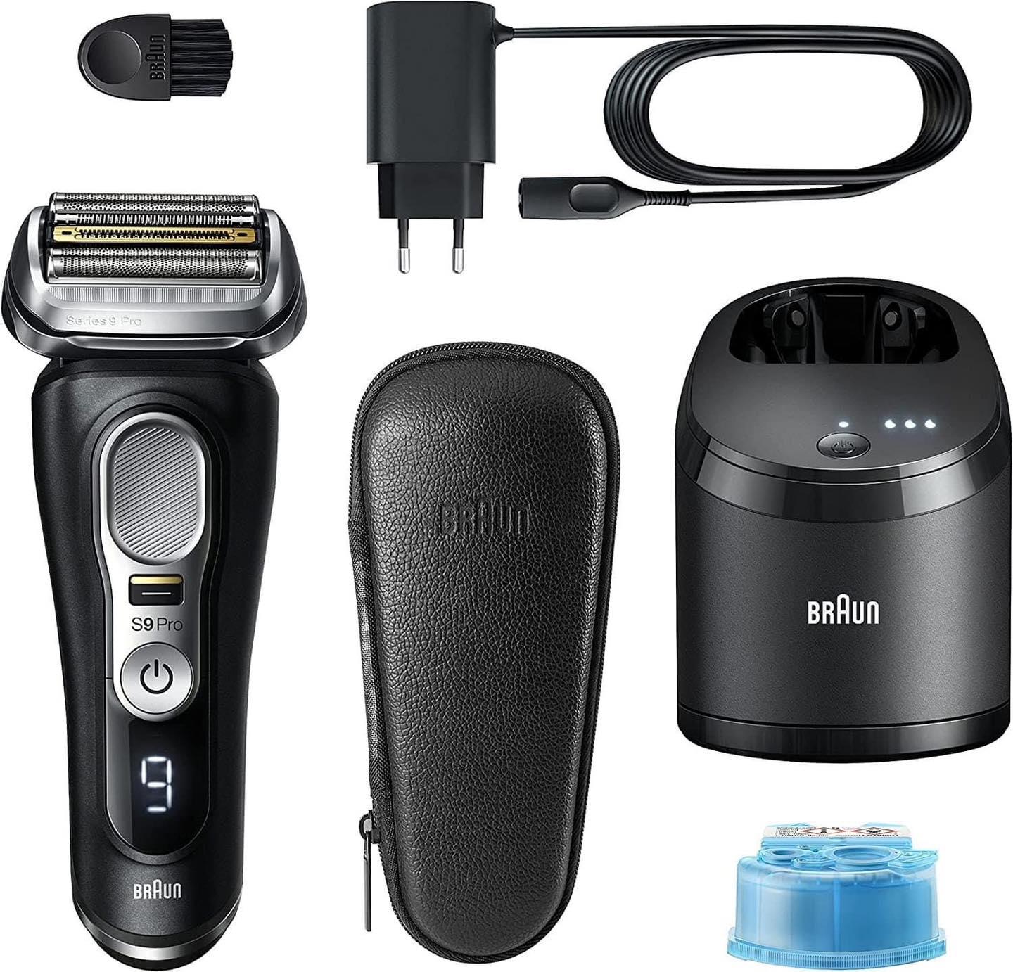 Máy Cạo Râu BRAUN SERIES 9 9460CC / 9465CC, Công Nghệ AI, 5 Lưỡi Tự Mài, Máy Cạo Râu Braun, Braun Shaver, Nhập Đức, Hàng Chính Hãng