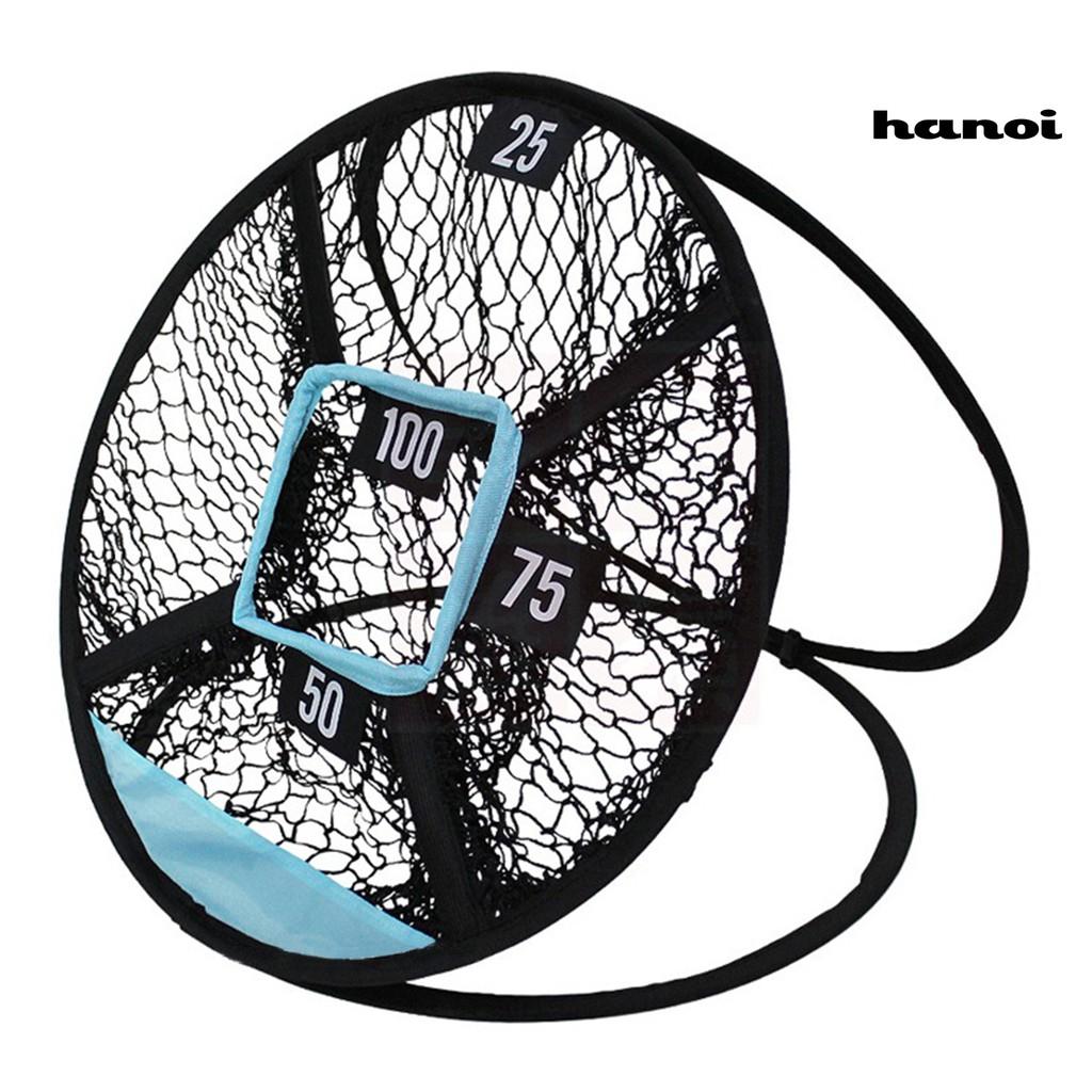 Golfer Indoor Outdoor Chipping Pitching Cage Mat Practice Net Golf Training Aid