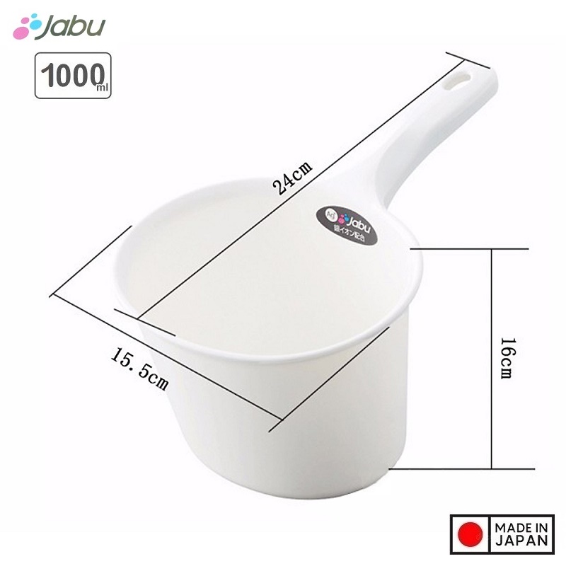 Gáo múc nước Sanada Jabu Ag+ 1 lit nội địa Nhật Bản