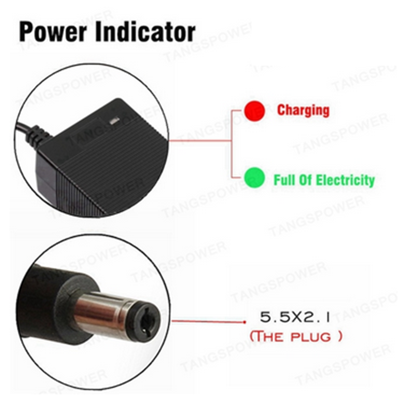Tangspower 54,6V 4A Bộ sạc pin lithium 54,6V4A Bộ sạc xe đạp điện cho bộ sạc pin Pin 13S 48V