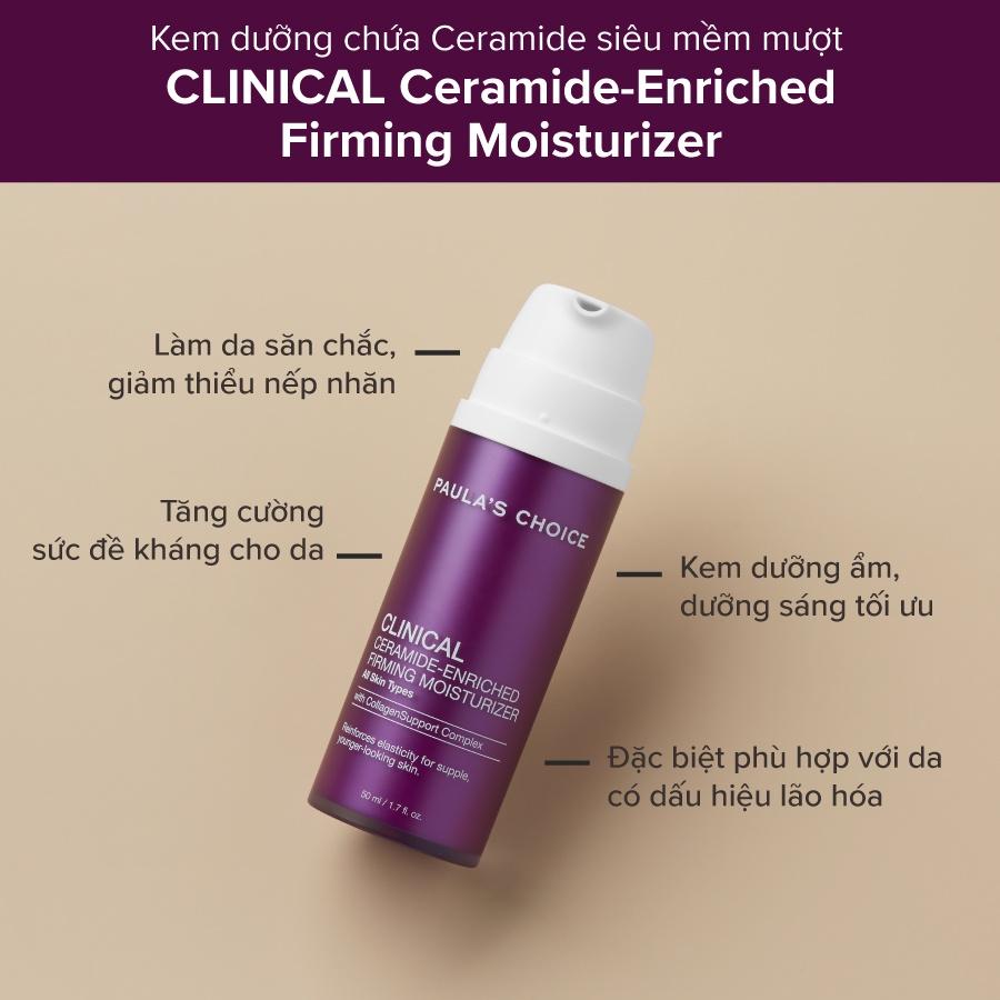 Kem dưỡng ẩm chứa 0.1% Retinol chống lão hóa Clinical Ceramide – Enriched Firming Moisturizer (Mã 2120)