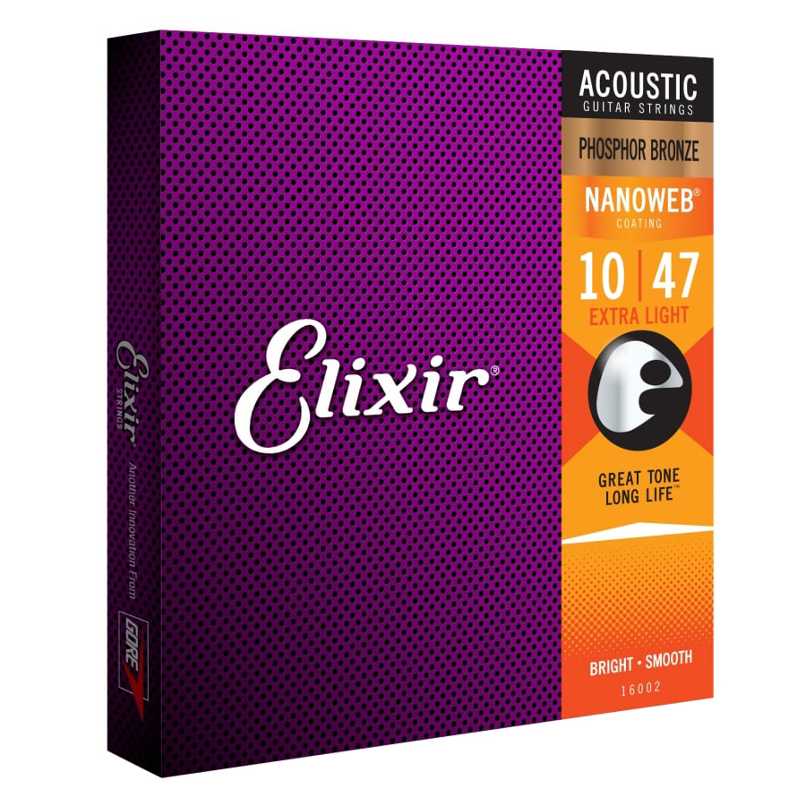 Bộ Dây Đàn Guitar Acoustic Elixir 16002