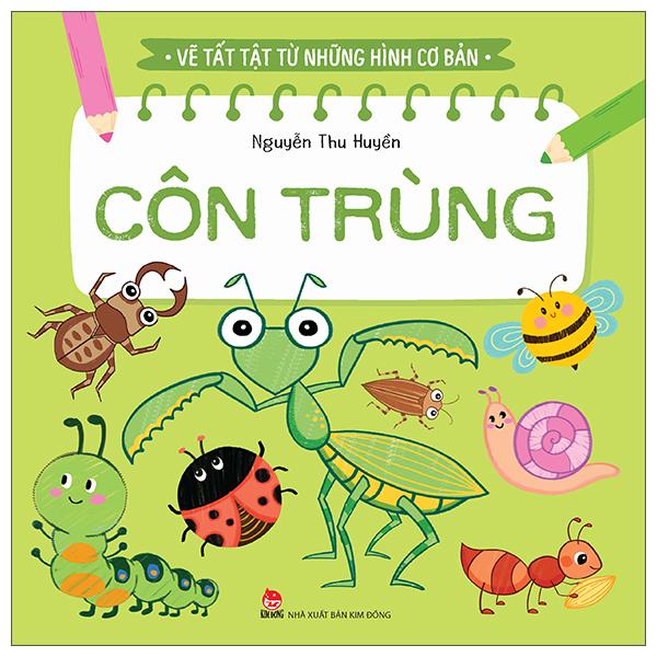 Vẽ Tất Tật Từ Những Hình Cơ Bản - Côn Trùng