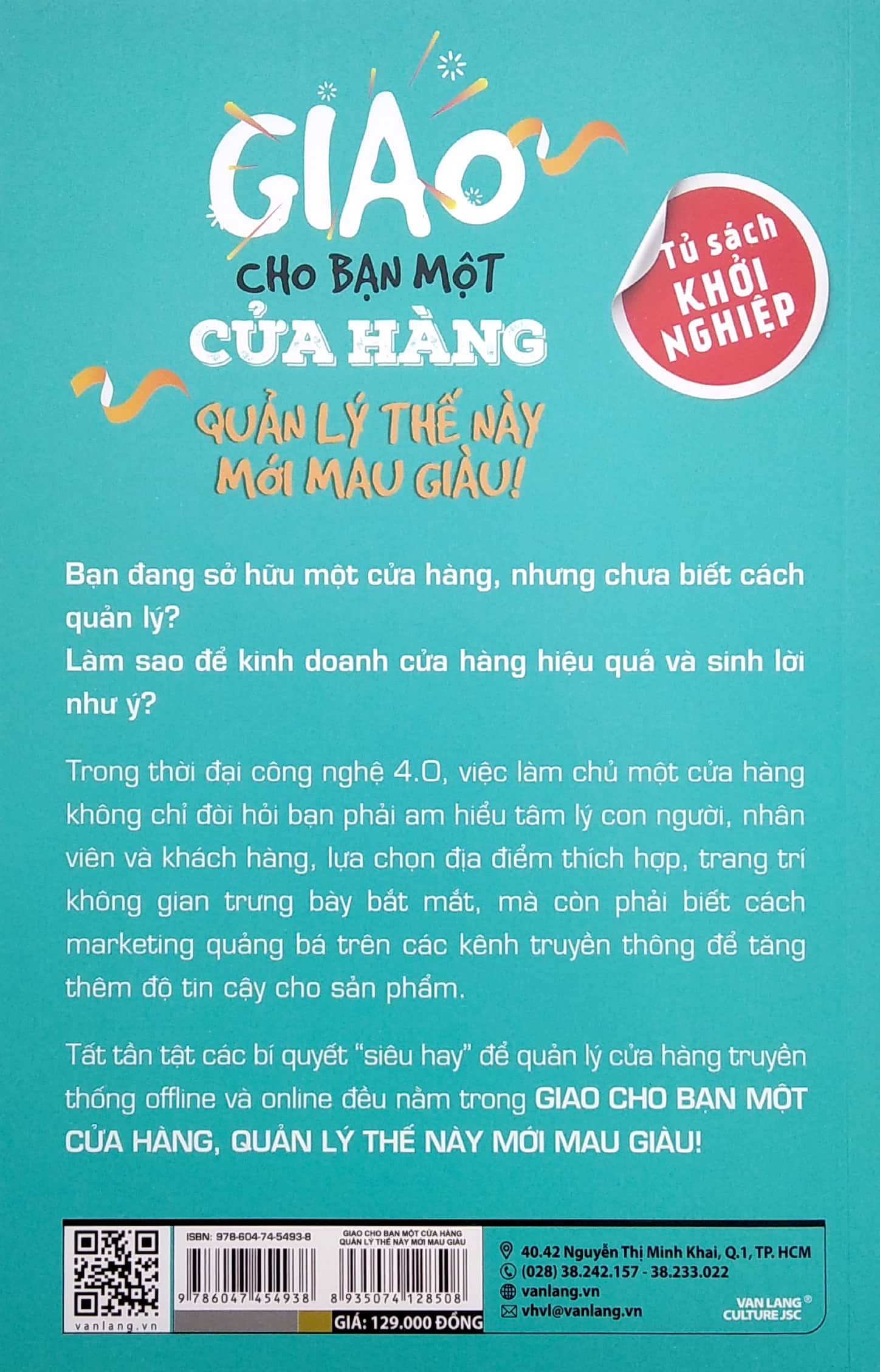 Giao Cho Bạn Một Cửa Hàng Quản Lý Thế Này Mới Mau Giàu - Đinh Triệu Lĩnh