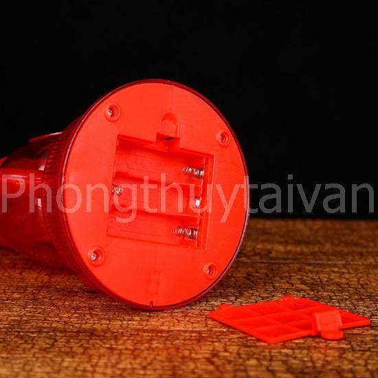 Đèn Pha lê Đỏ11*30cm