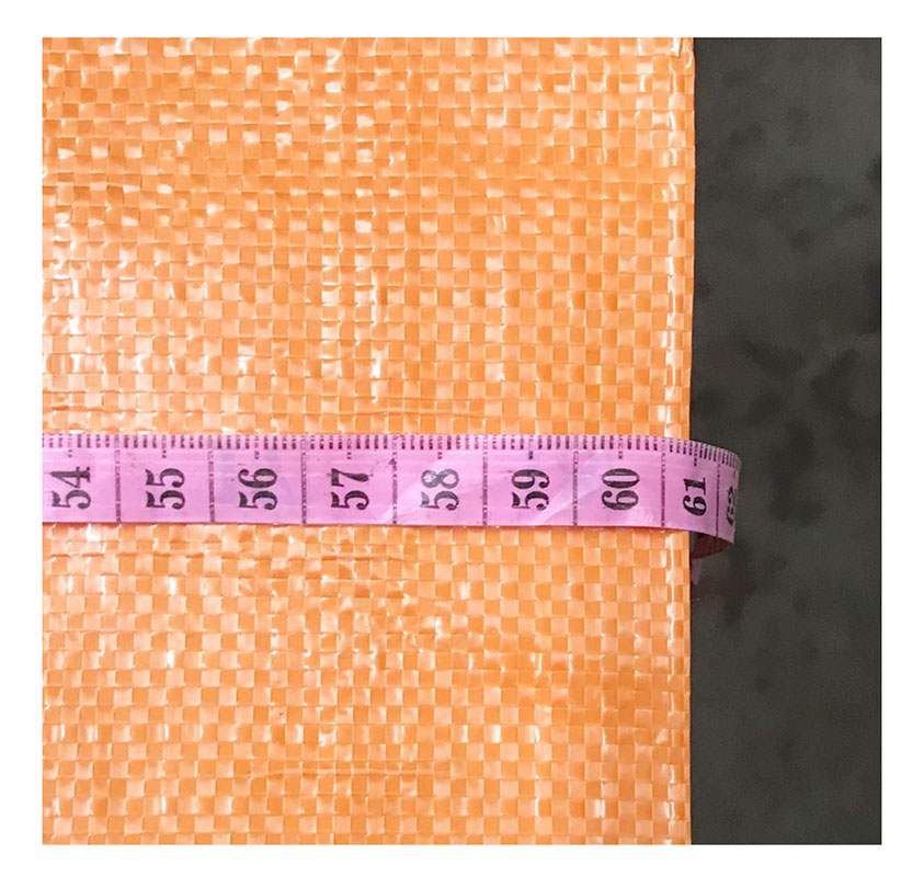 50 Bao tải dứa đựng hàng URE đắt màu Cam kích thước 100x60cm made by evergreen