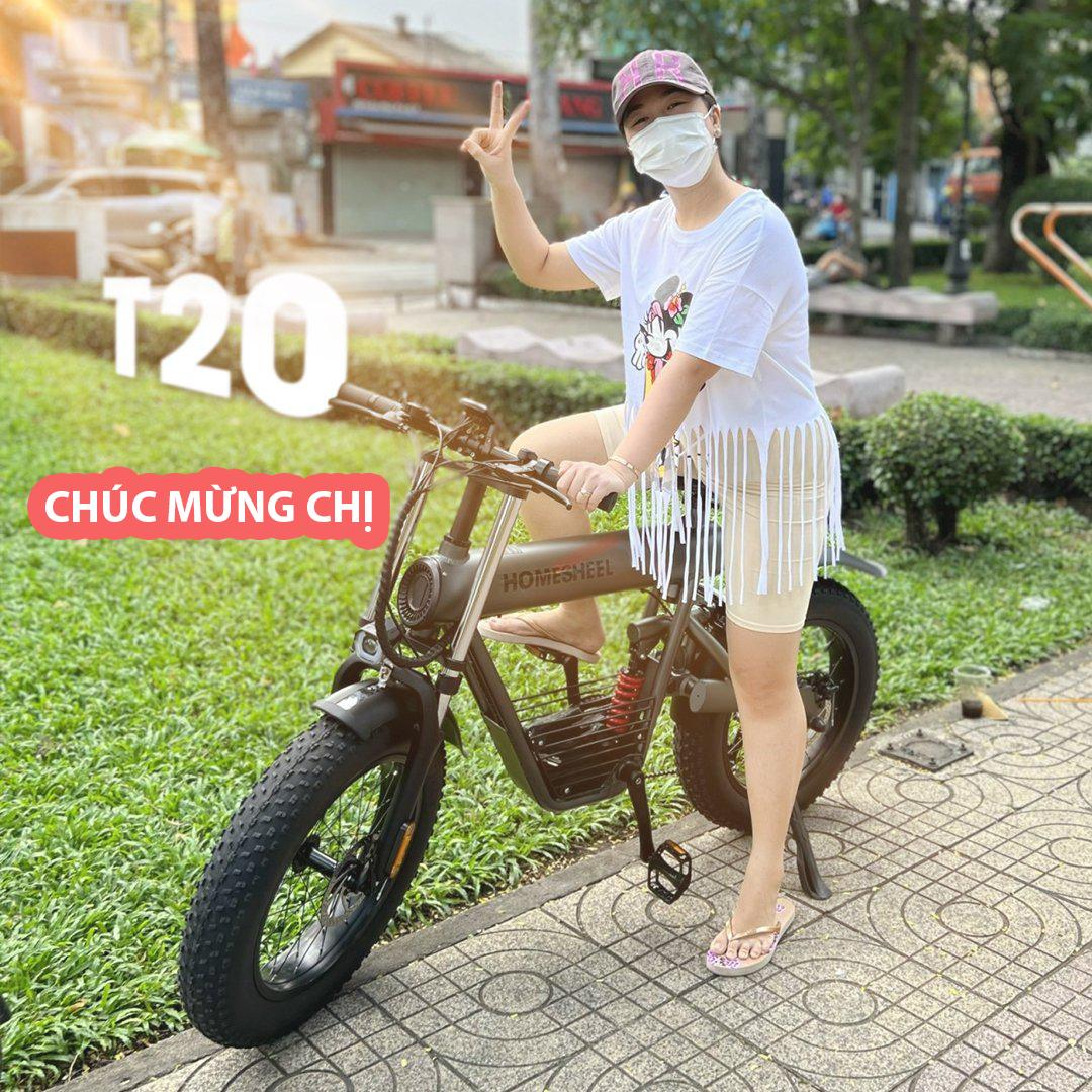 Xe Điện Thể Thao Homesheel T20pro - Hàng Chính Hãng