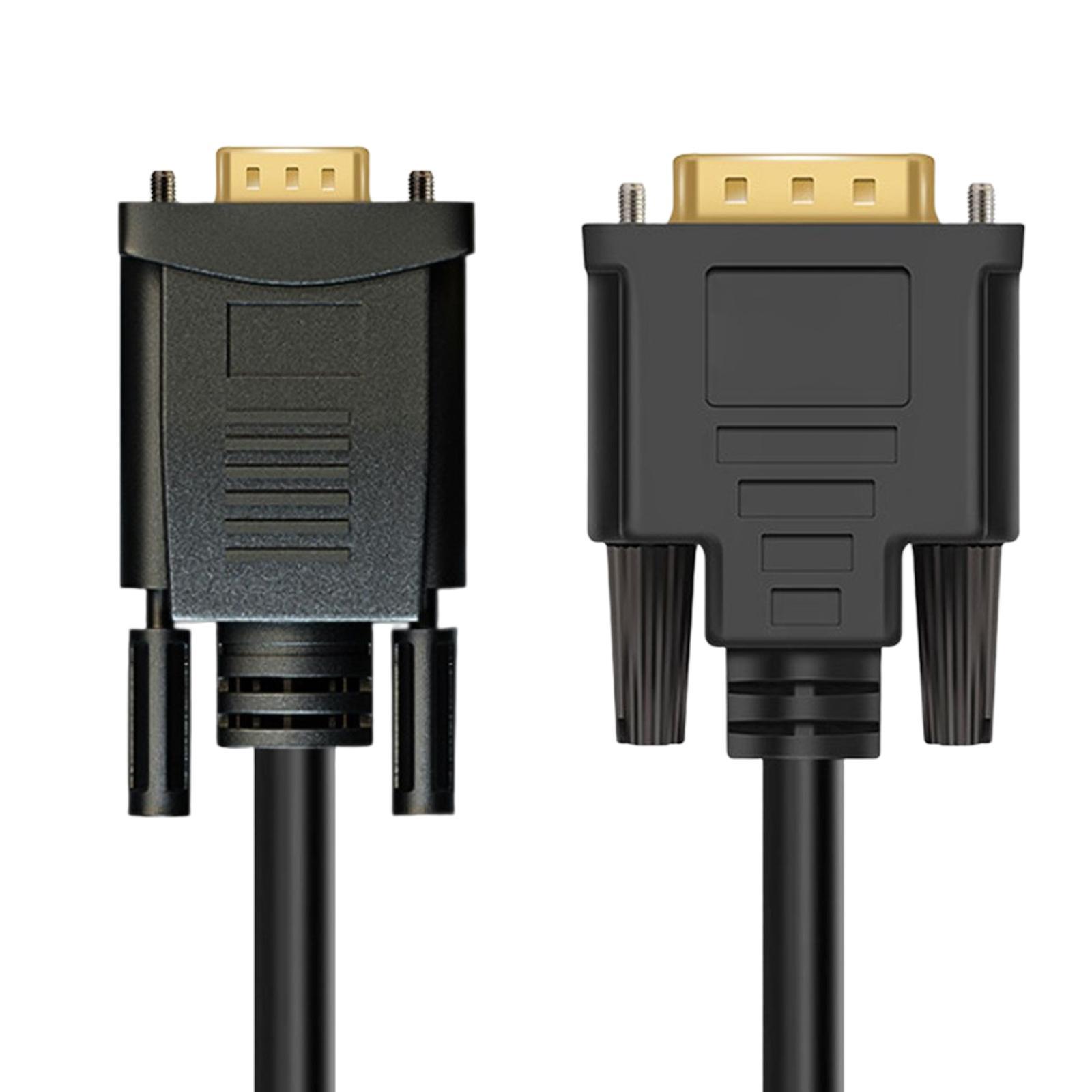 To VGA Cable Adapter 1080P @60Hz for Monitor HDTV