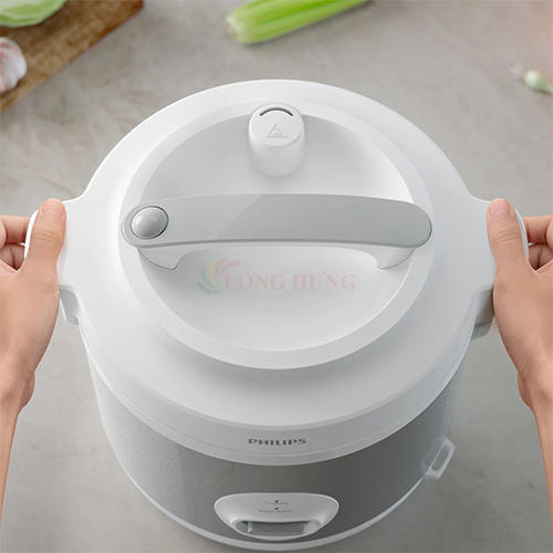 Nồi cơm điện nắp gài Philips 1.8 lít HD3008/30 - Hàng chính hãng