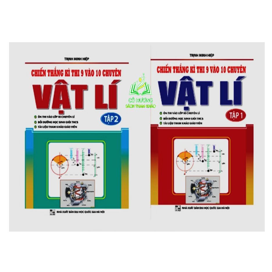 Sách - Combo Chiến Thắng Kì Thi 9 Vào 10 Chuyên Môn Vật Lí + Chuyên Đề Bồi Dưỡng Học Sinh Giỏi Vật Lí Lớp 9