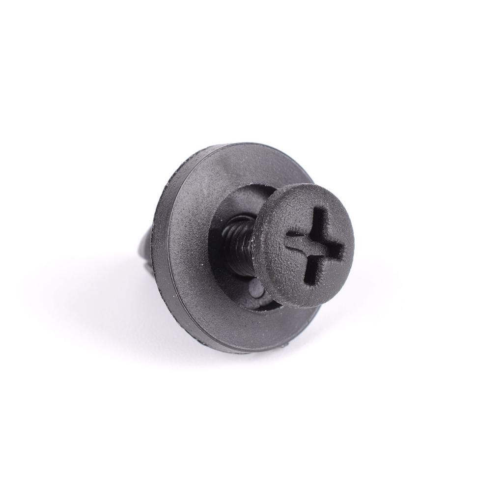 50pcs Plastic Panel Rivets Retainer Clips 1/4'' 6mm Diameter