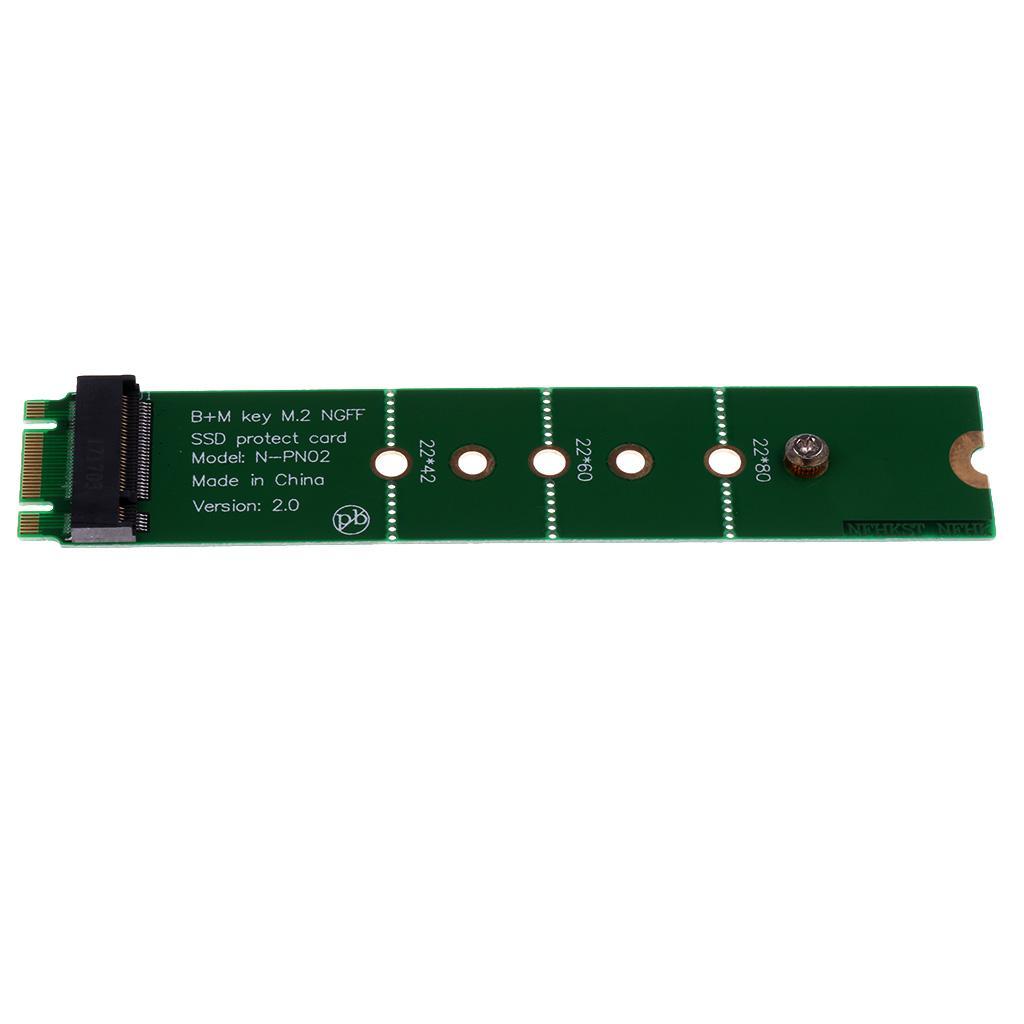 NGFF B-key Extender Board M.2 SSD Protect Card Test Tool B+M key Adapter