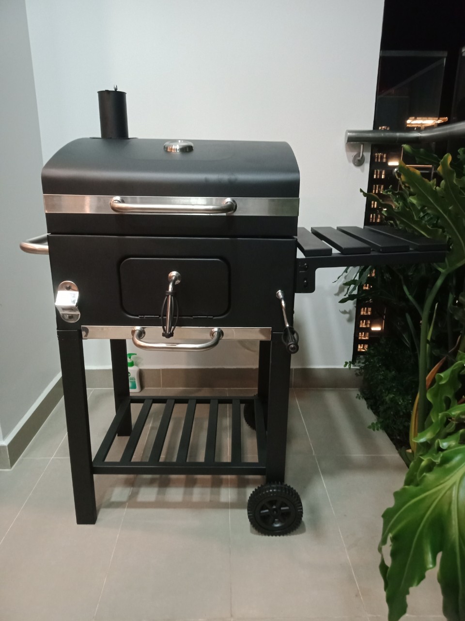 Bếp nướng than hoa ngoài trời TopGrill LM11523, giá tốt dùng cho biệt thự, sân vườn, resort, villa, các bữa tiệc nướng,...