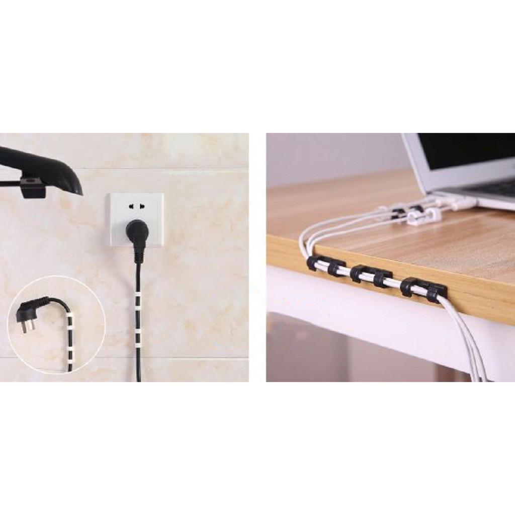 Vỉ 20 nút giữ kẹp dây điện tiện lợi