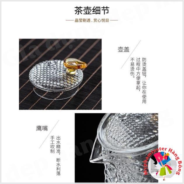 Ấm trà thuỷ tinh 500ml