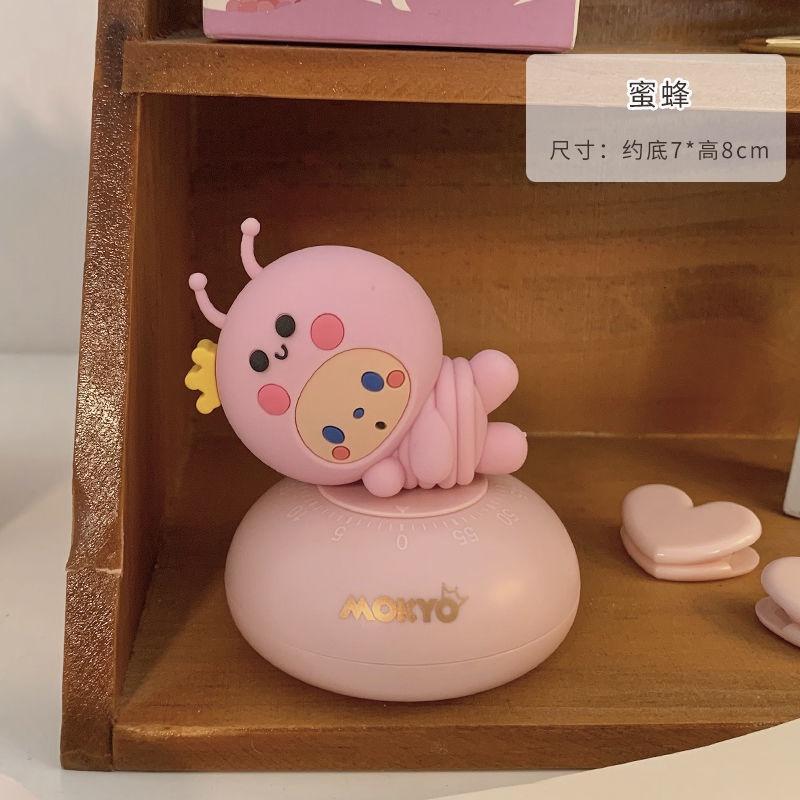 Đồng Hồ Báo Thức Mini Đa Năng Họa Tiết Hoạt Hình Xinh Xắn Dành Cho Học Sinh