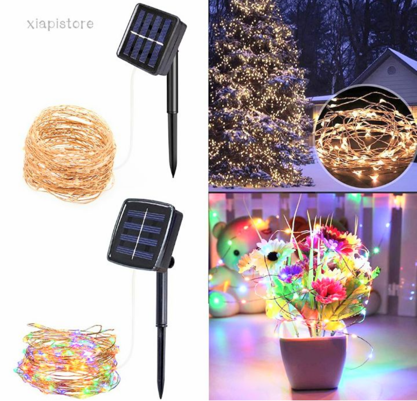 1 CUỘN DÂY ĐÈN LED TRANG TRÍ NHÁY NHIỀU MÀU DÀI 20M CHẠY ĐIỆN NĂNG LƯỢNG MẶT CỰC ĐẸP HÀNG CHUẨN