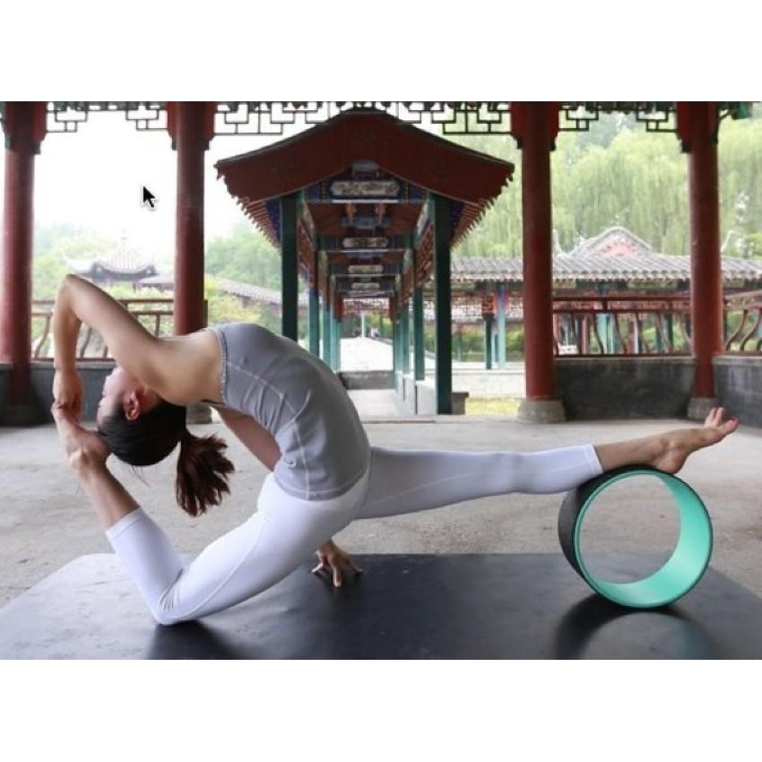 Vòng tập Yoga nhựa ABS 33cm - Tím Hồng