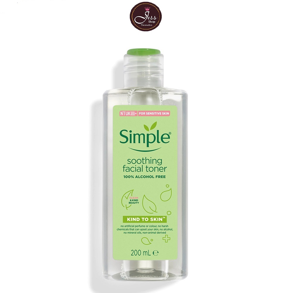 Nước Hoa Hồng Simple Soothing Facial Toner 200ml
