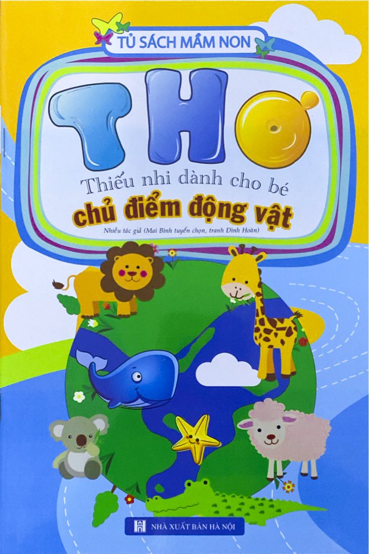 Bộ Thơ Thiếu Nhi 6 Cuốn Dành Cho Bé