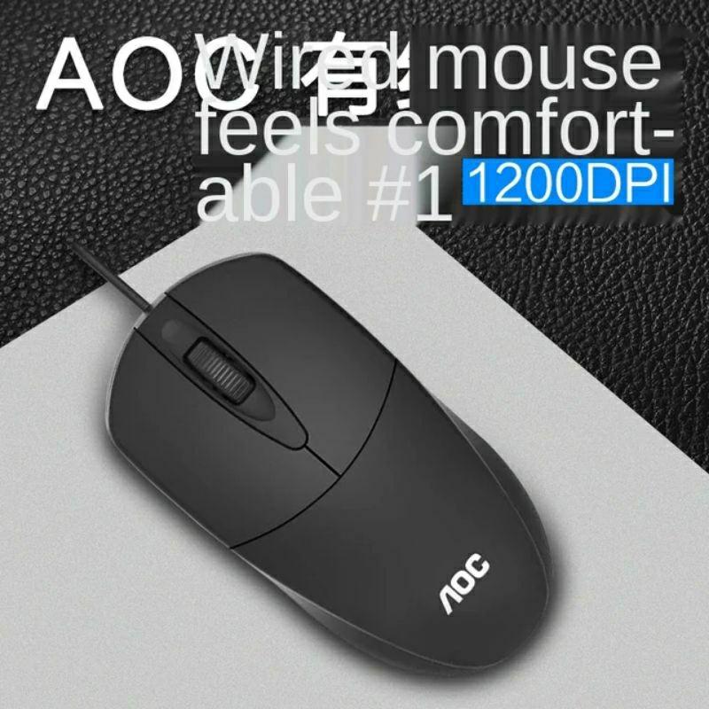 Chuột máy tính văn phòng có dây giá rẻ TEKKIN AOC siêu bền - hàng nhập khẩu