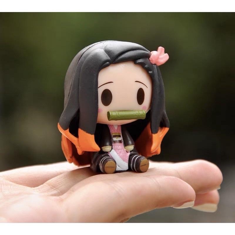 mô hình Kimetsu no yaiba - Mô hình Thanh Gươm Diệt Quỷ Nezuko cao 17cm bằng PVC cao cấp (Có clip, ảnh thật