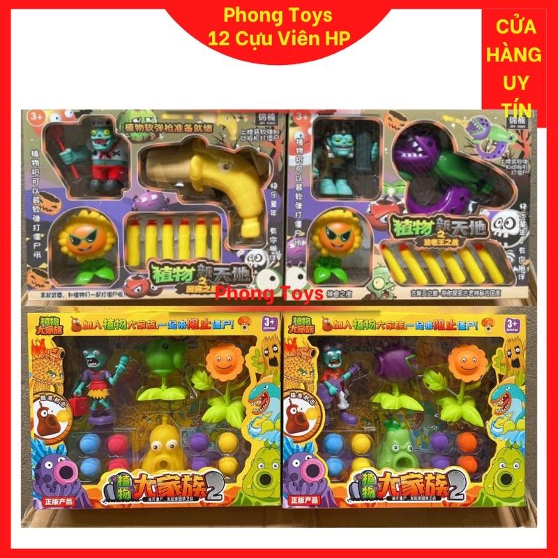 Bộ đồ chơi Hoa quả nổi giận Plants And Zombie phần 3 : cuộc chiến của hoa quả và Zombie