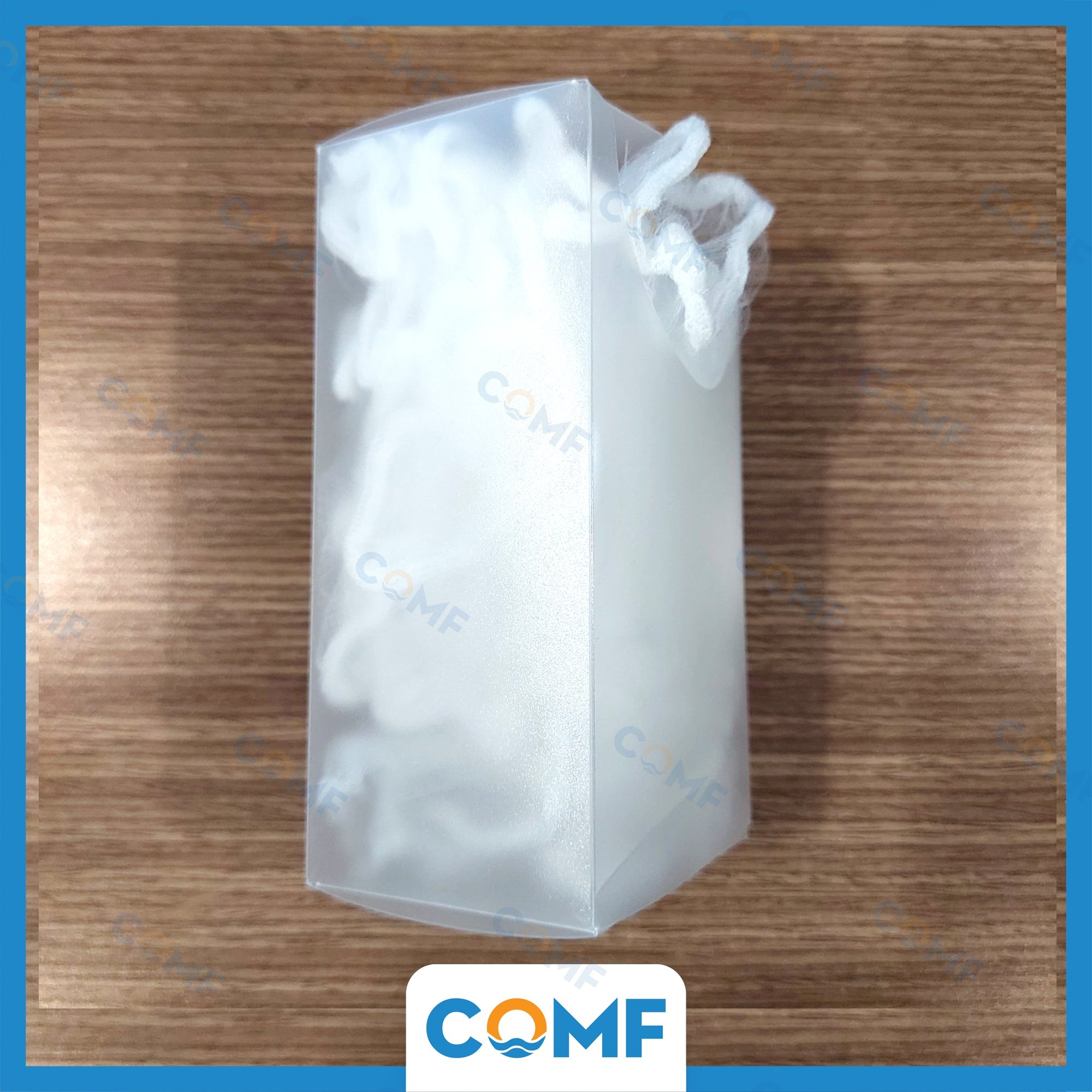 Hộp Đựng Túi Lọc Rác Bồn Rửa Chén Chậu Rửa Bát COMF Bằng Nhựa Trong Suốt - Hàng Chính Hãng