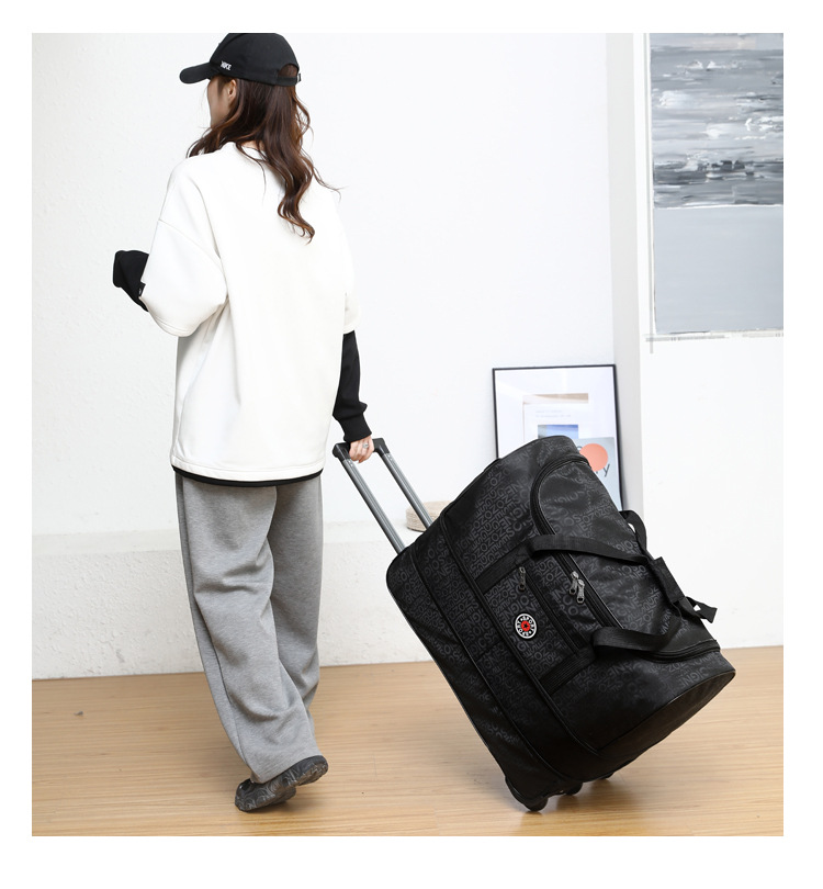 Túi Quai Xách Du Lịch Dạng Kéo Có Bánh Xe Dung Tích Lớn TRAVEL Wheel BAG