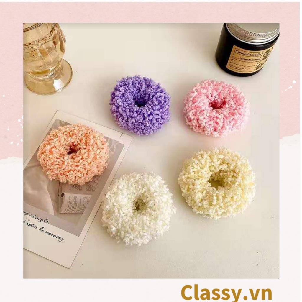 Dây cột tóc Classy phát sáng ban đêm 2 màu led hồng và xanh PK1400